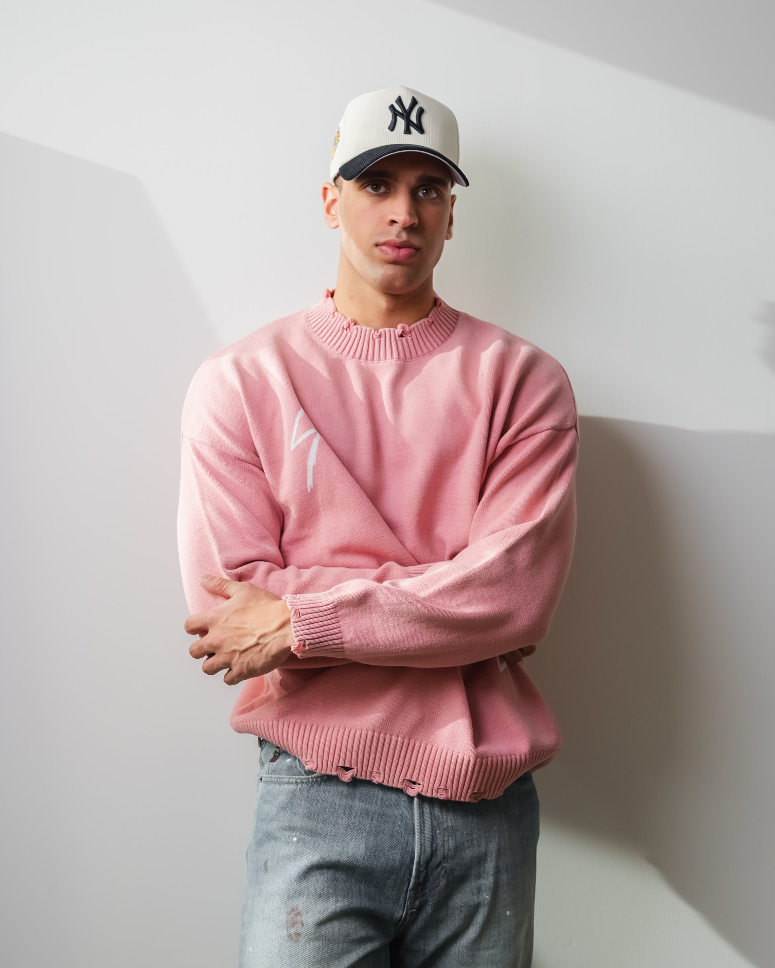 Knit Sweater - Pink