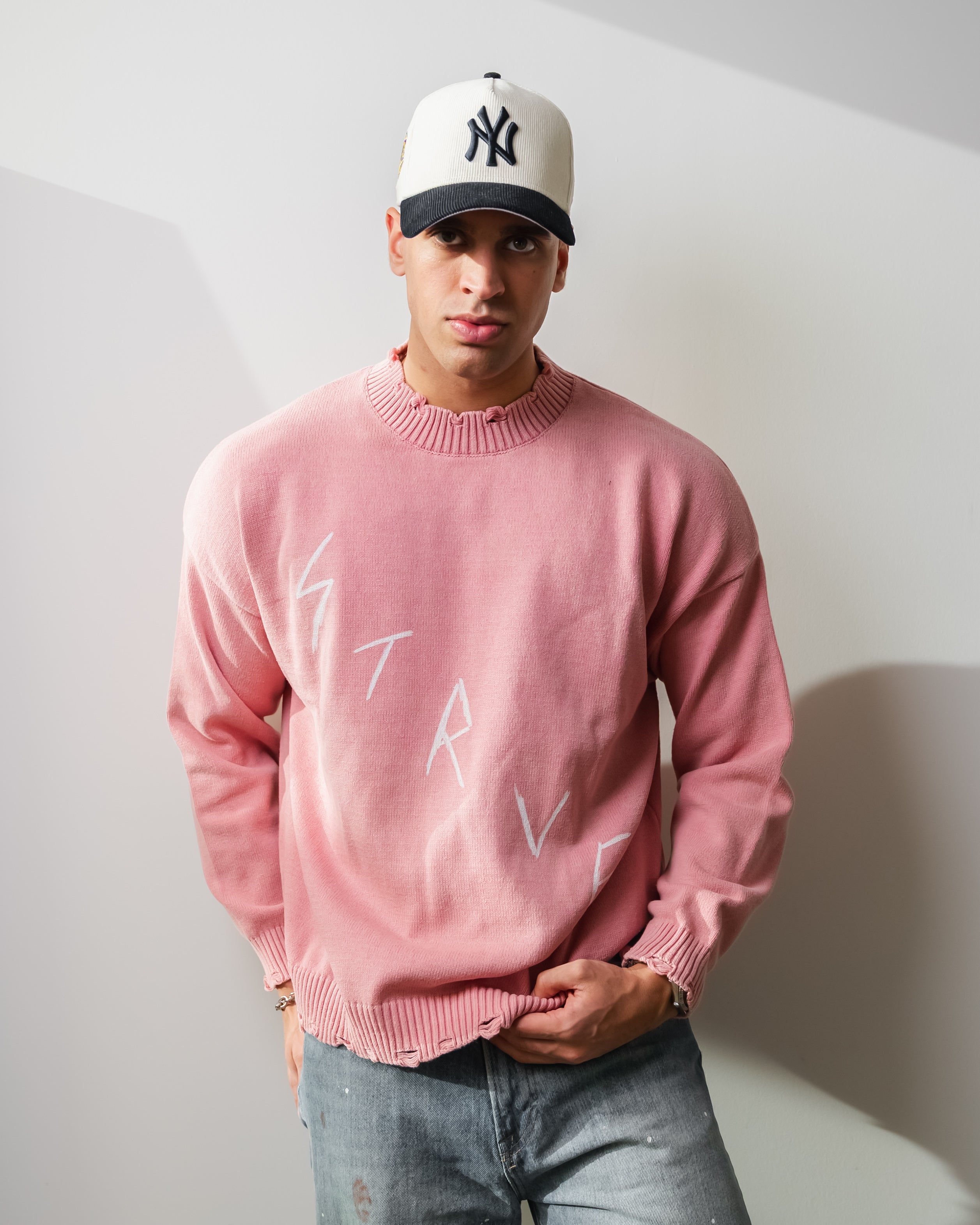 Knit Sweater - Pink