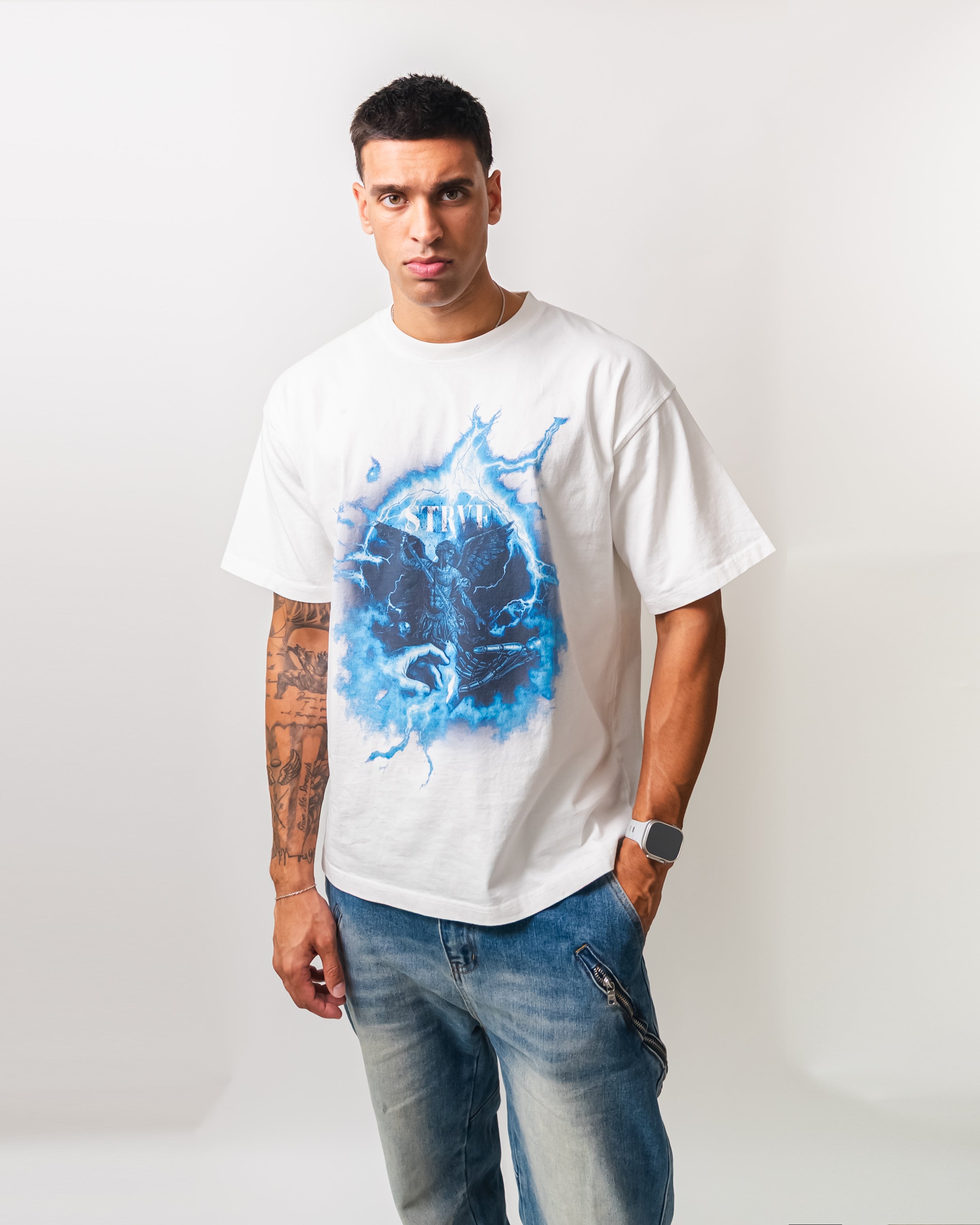 Destroyer Tee - White