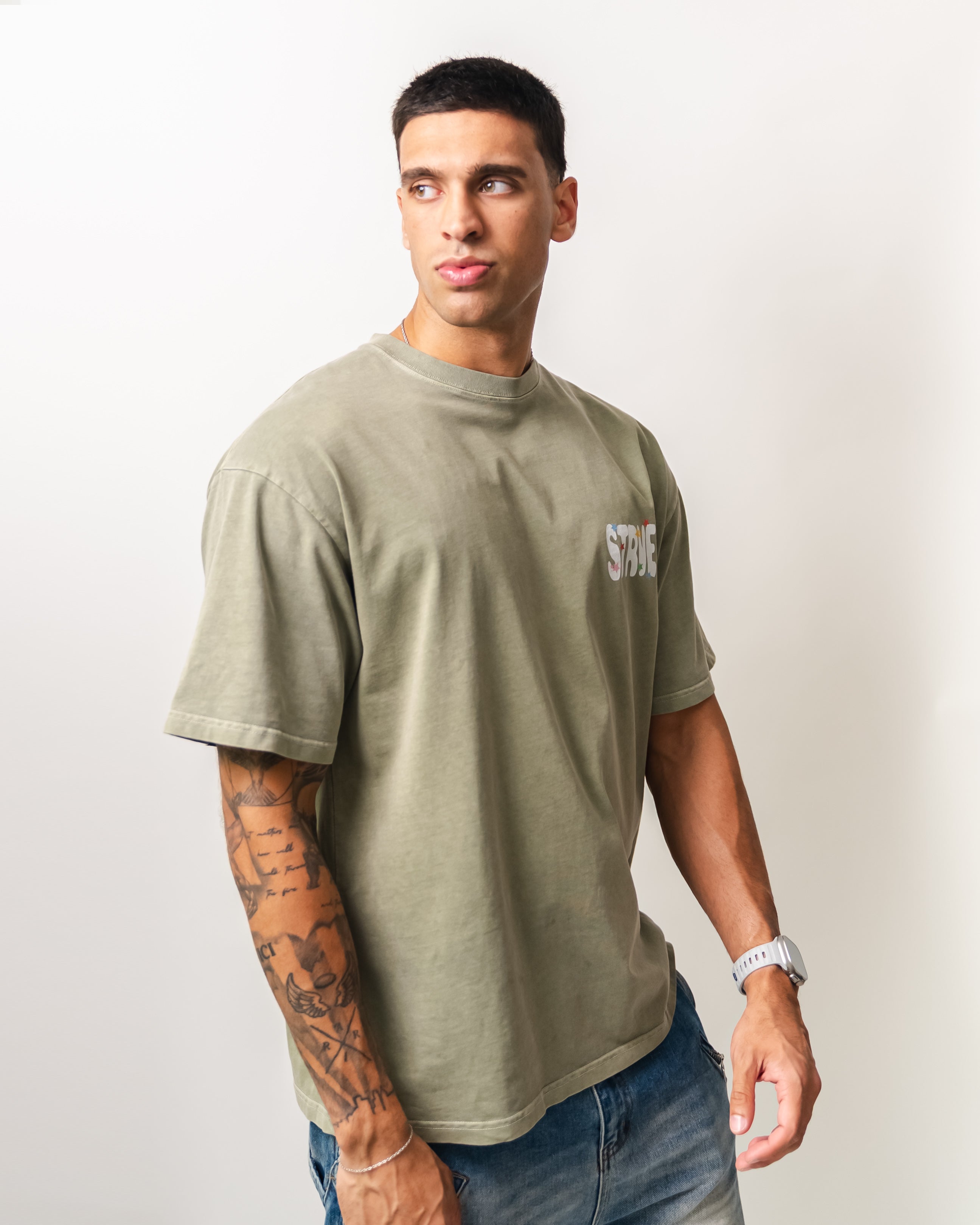 I Miss The Old You Tee - Coral Green