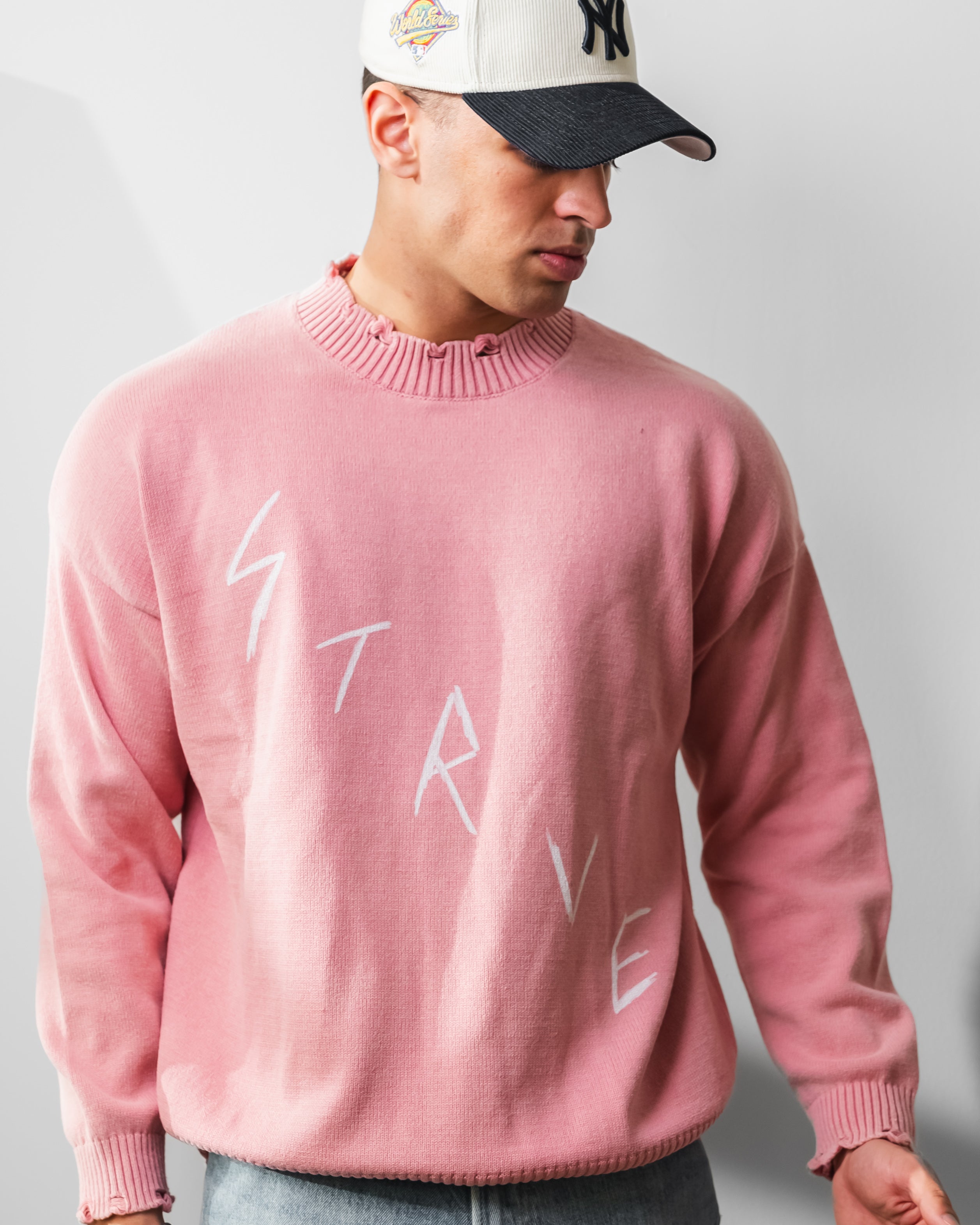 Knit Sweater - Pink