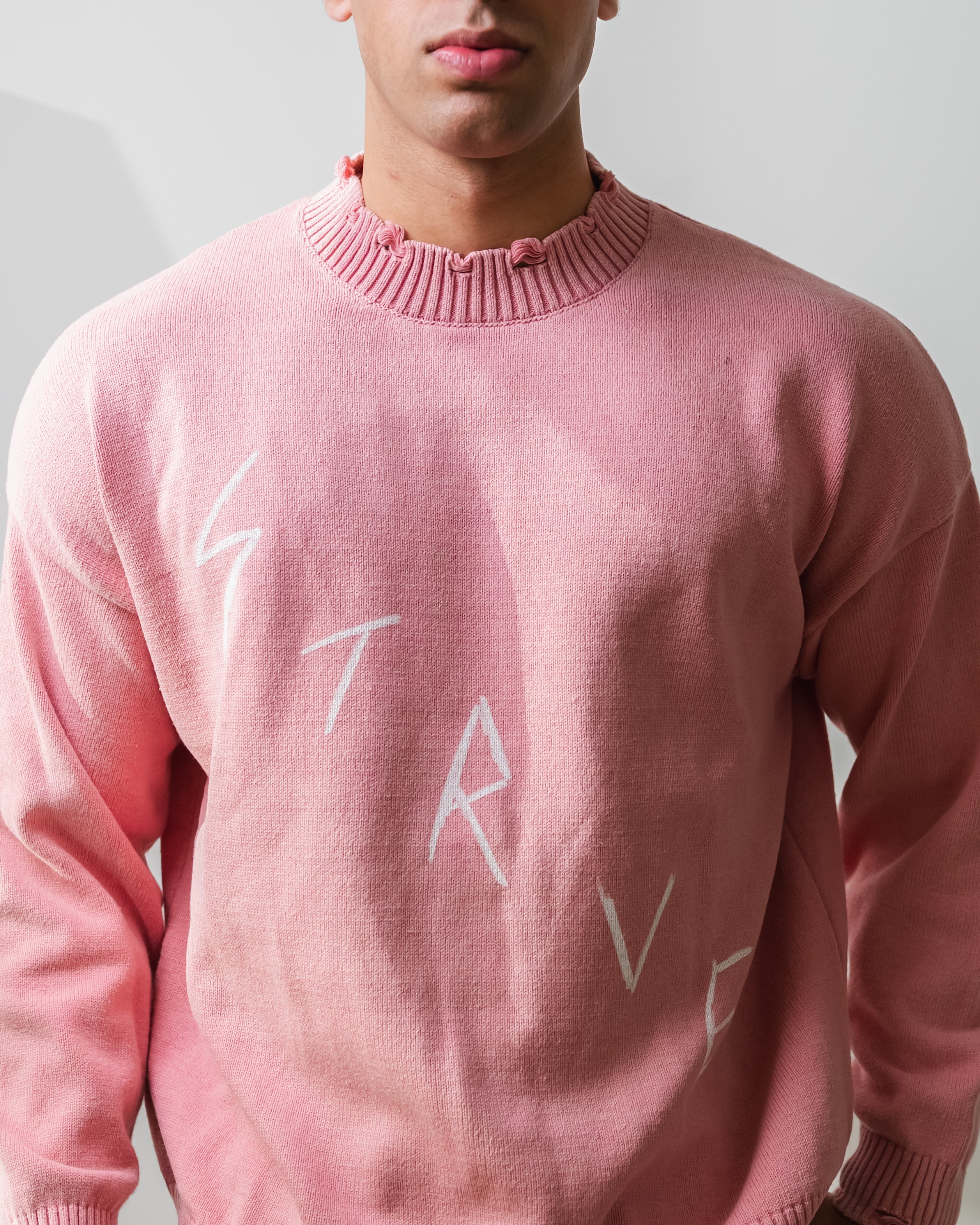 Knit Sweater - Pink