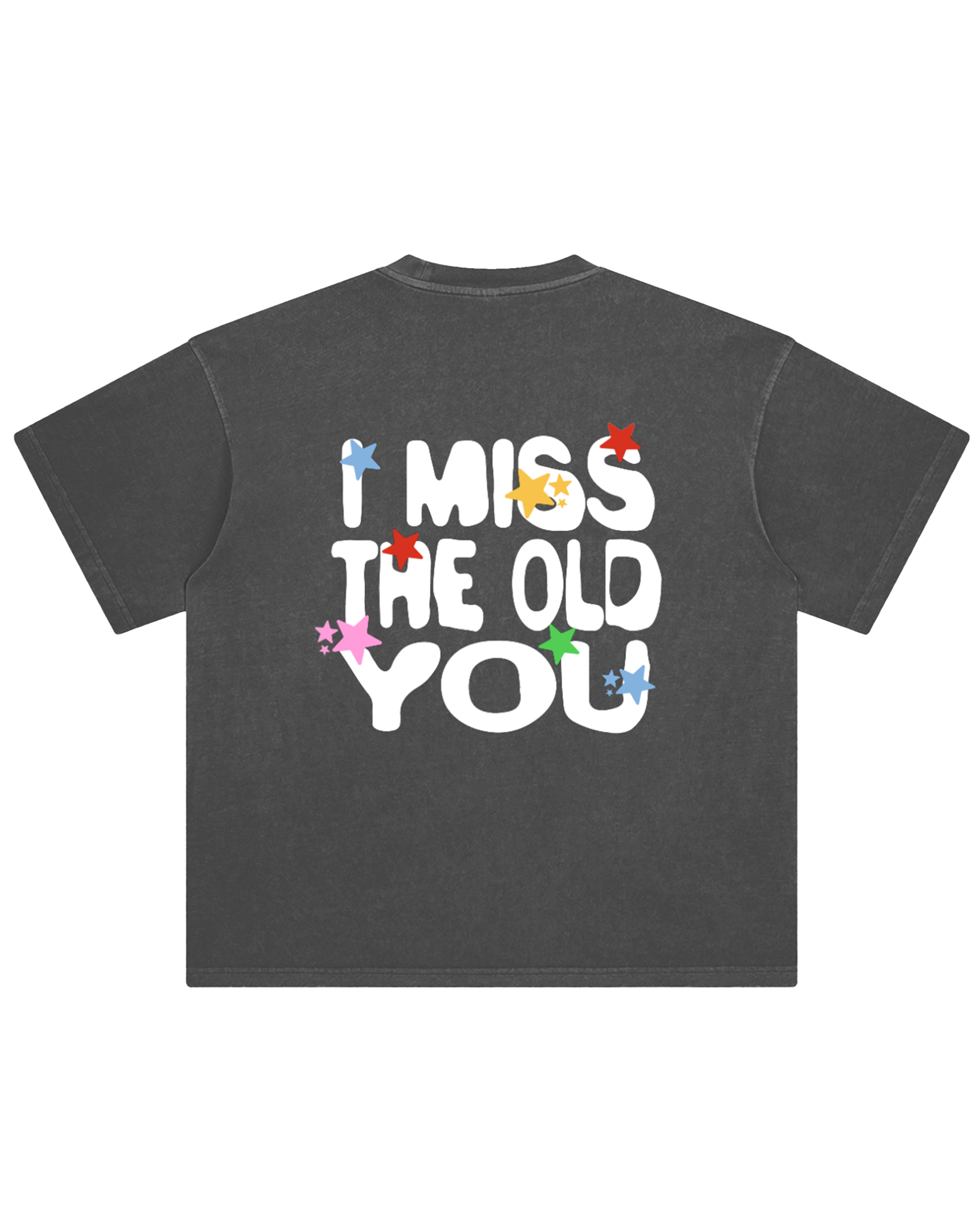 I Miss The Old You Tee - Slate